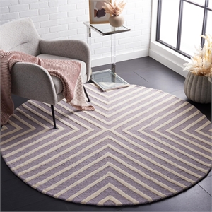 Safavieh Cambridge Silver Transitional Rug - Round 6'