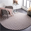Safavieh Cambridge Silver Transitional Rug - Round 6'