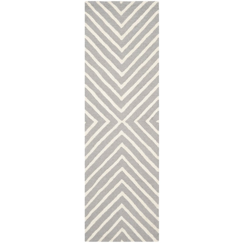 Safavieh Cambridge Silver Transitional Rug - Runner 2'6
