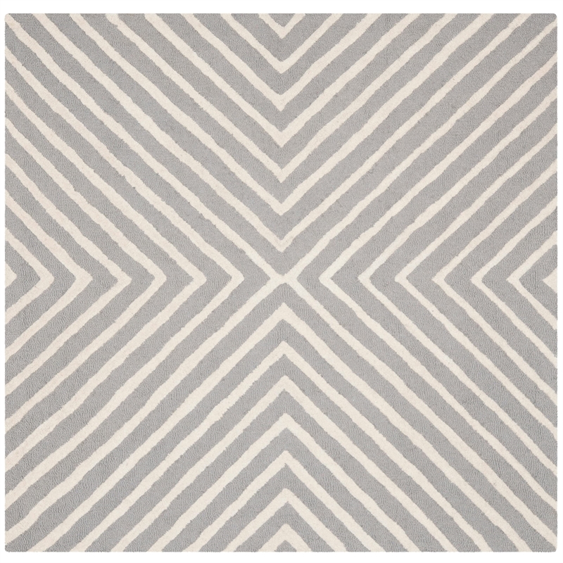 Safavieh Cambridge Silver Transitional Rug - Square 4'