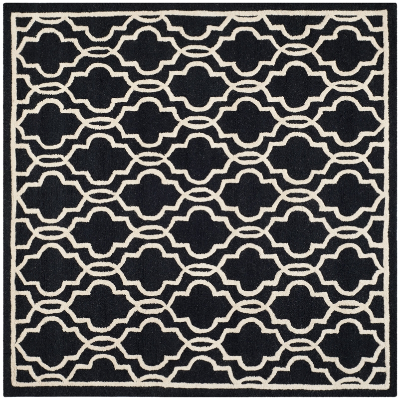 Safavieh Cambridge Black Transitional Rug - Square 6'