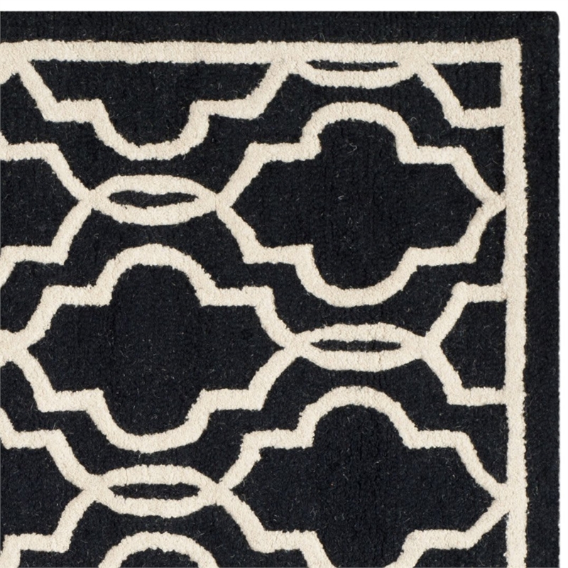 Safavieh Cambridge Black Transitional Rug - Square 6'