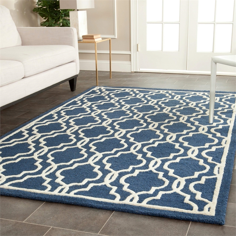 Safavieh Cambridge Navy Transitional Rug - 11'6