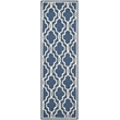Safavieh Cambridge Navy Transitional Rug - Runner 2'6