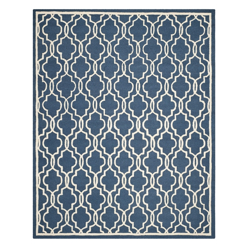 Safavieh Cambridge Navy Transitional Rug - Runner 2'6
