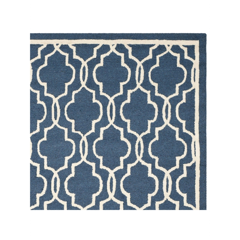 Safavieh Cambridge Navy Transitional Rug - Runner 2'6