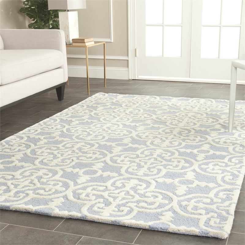 Safavieh Cambridge Light Blue Transitional Rug - 12' x 18'