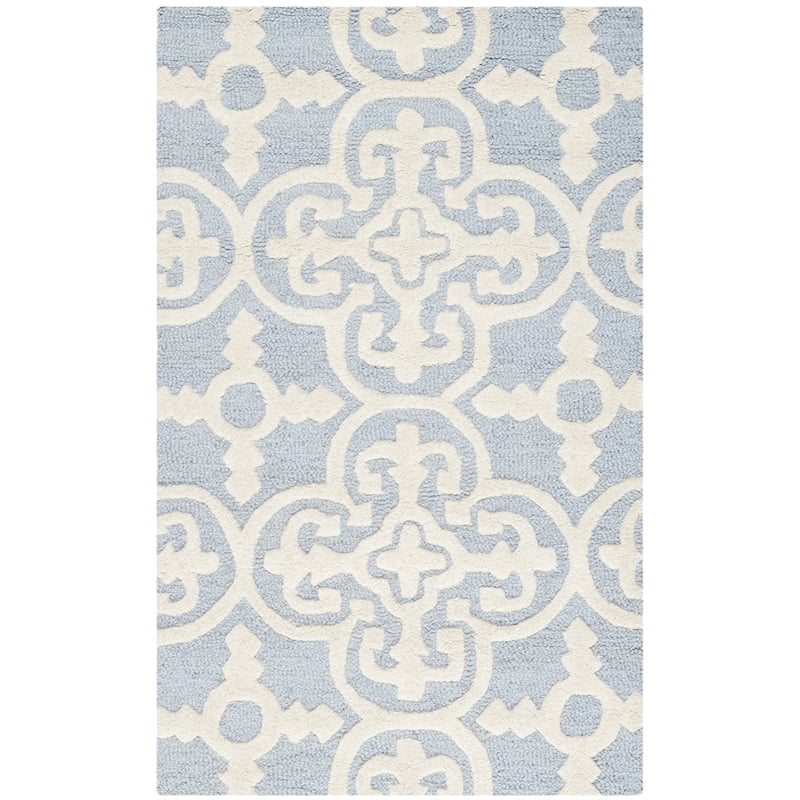 Safavieh Cambridge Light Blue Transitional Rug - Runner 2'6