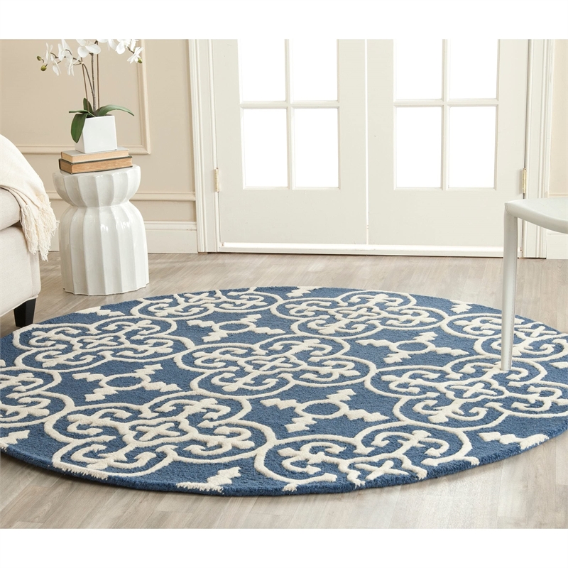 Safavieh Cambridge Light Blue Transitional Rug - Runner 2'6