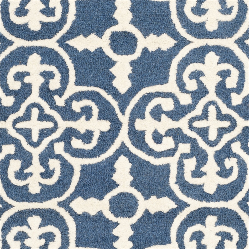 Safavieh Cambridge Navy Transitional Rug - 11' x 15'