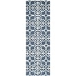 Safavieh Cambridge Navy Transitional Rug - Runner 2'6