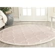 Safavieh Cambridge Light Pink Transitional Rug - Round 6'