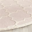 Safavieh Cambridge Light Pink Transitional Rug - Round 6'