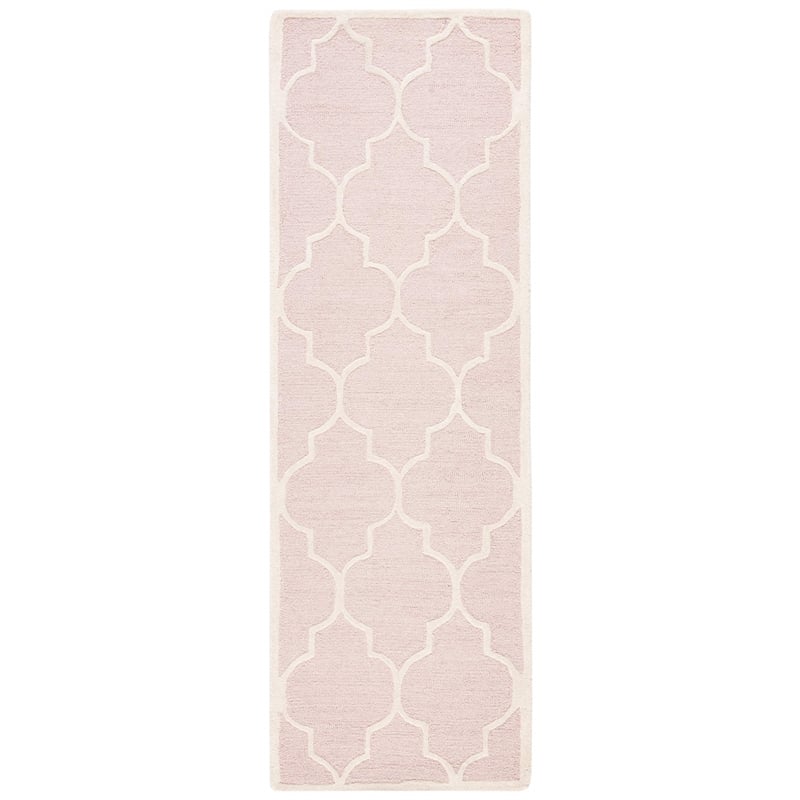 Safavieh Cambridge Light Pink Transitional Rug - Runner 2'6
