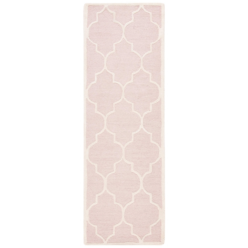 Safavieh Cambridge Light Pink Transitional Rug - Runner 2'6