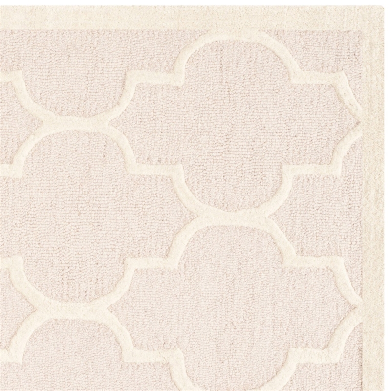 Safavieh Cambridge Light Pink Transitional Rug - Square 6'