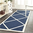 Safavieh Cambridge Navy Transitional Rug - Runner 2'6