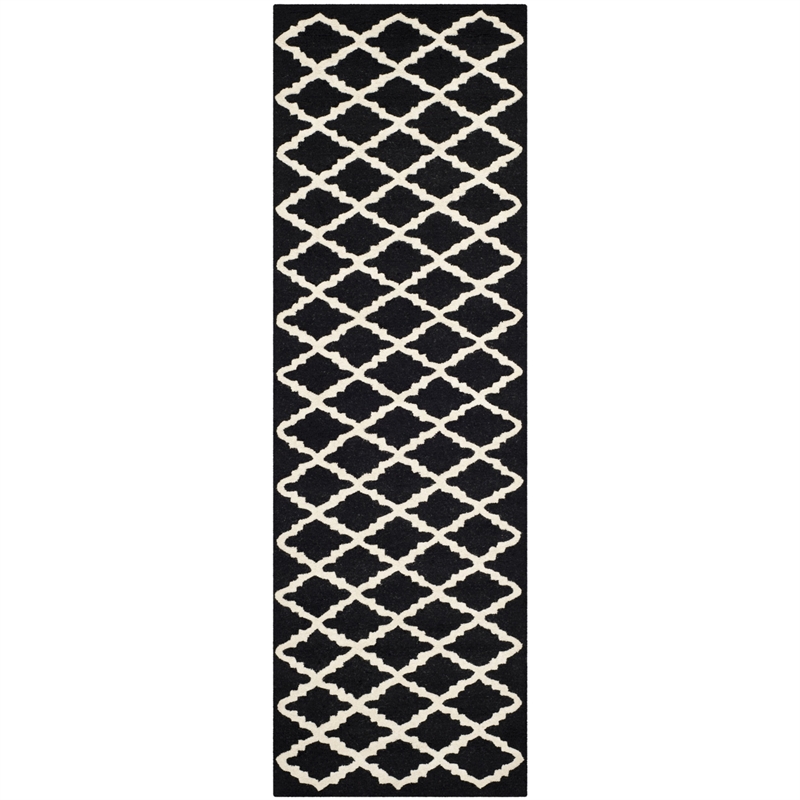 Safavieh Cambridge Black Transitional Rug - Runner 2'6