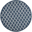 Safavieh Cambridge Navy Transitional Rug - Round 6'