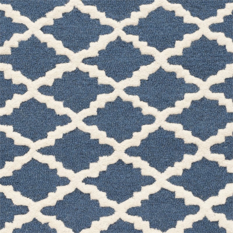 Safavieh Cambridge Navy Transitional Rug - Runner 2'6
