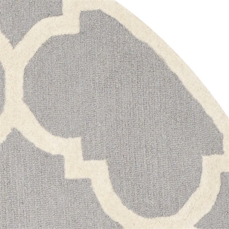 Safavieh Cambridge Silver Transitional Rug - Round 6'