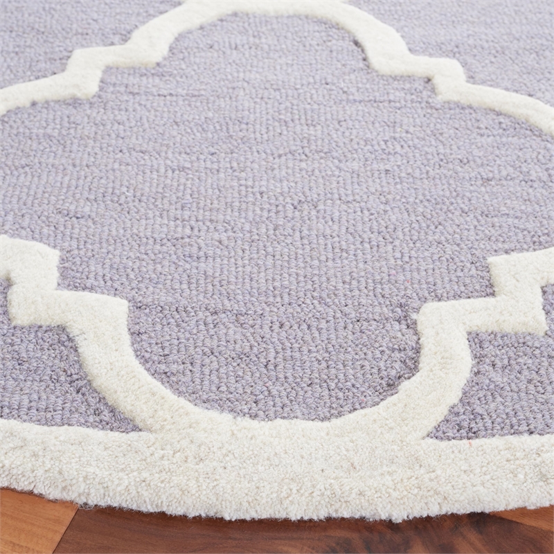Safavieh Cambridge Silver Transitional Rug - Round 8'