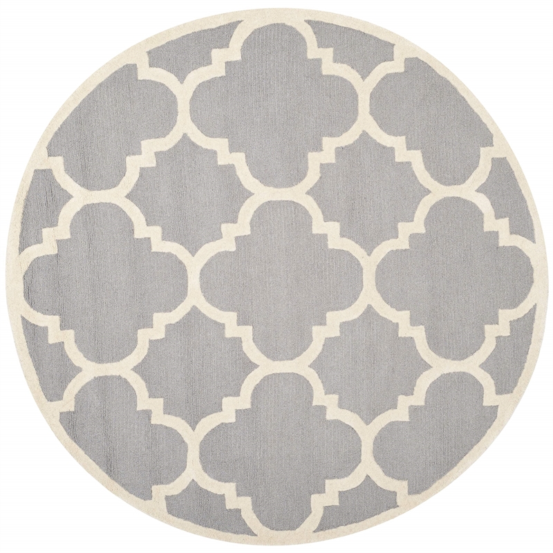 Safavieh Cambridge Silver Transitional Rug - Round 10'