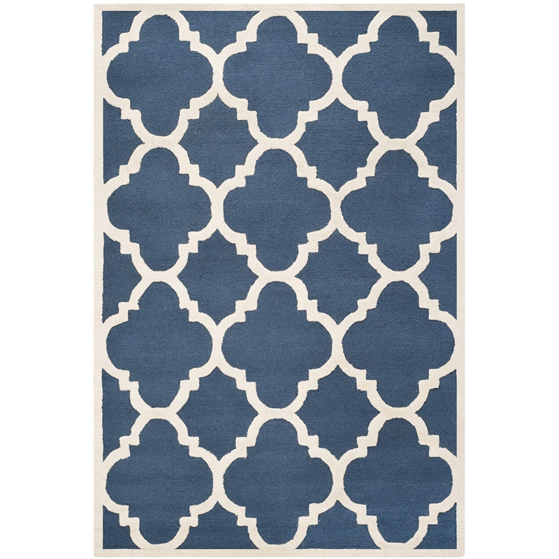 Safavieh Cambridge Navy Transitional Rug - 3' x 5'