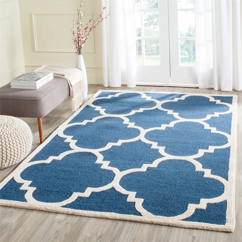 Safavieh Cambridge Navy Transitional Rug - 9' x 12'