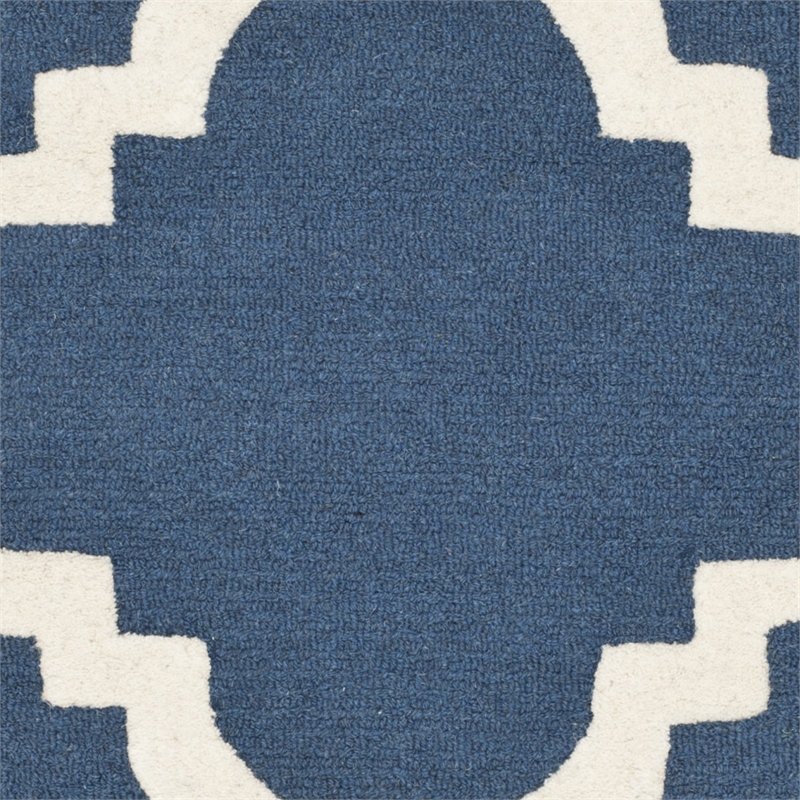 Safavieh Cambridge Navy Transitional Rug - Runner 2'6