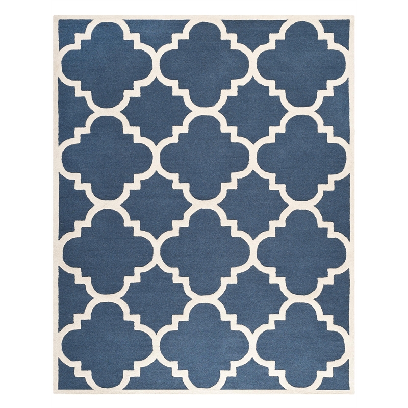 Safavieh Cambridge Navy Transitional Rug - Square 8'