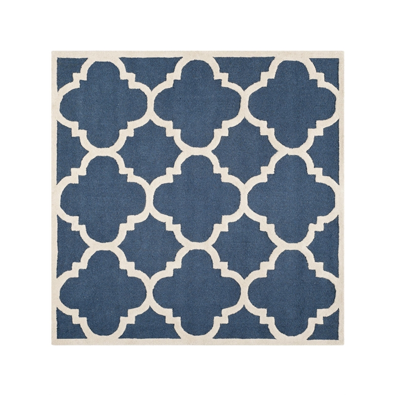 Safavieh Cambridge Navy Transitional Rug - Square 8'