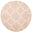 Safavieh Cambridge Light Pink Transitional Rug - Round 6'