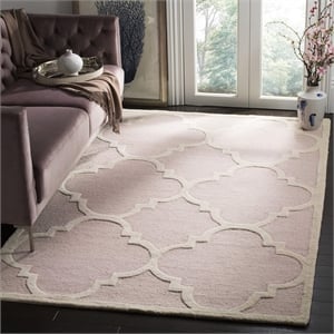 Safavieh Cambridge Light Pink Transitional Rug - Square 6'
