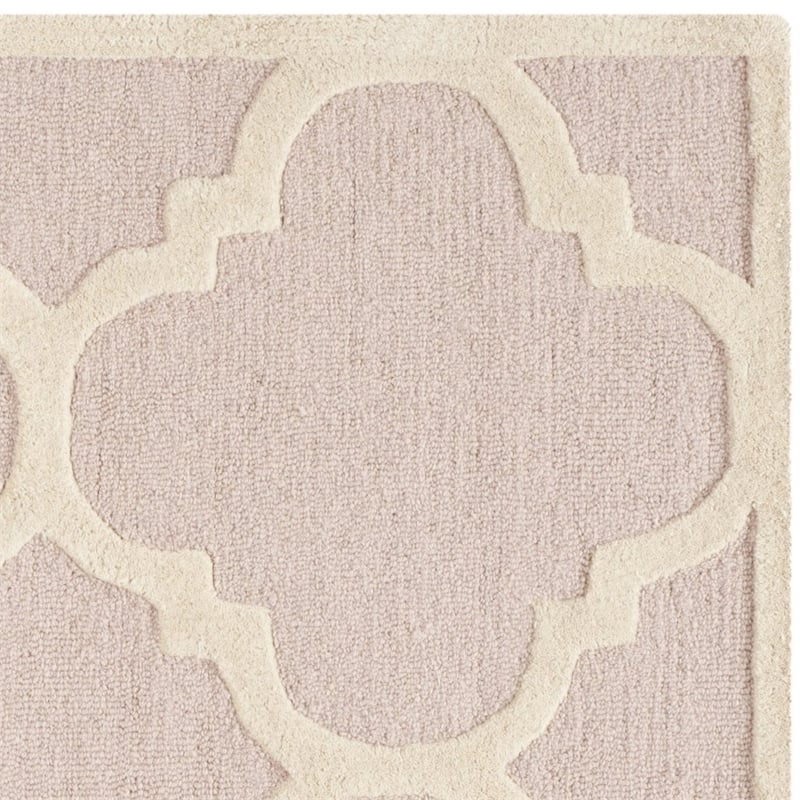 Safavieh Cambridge Light Pink Transitional Rug - Square 6'