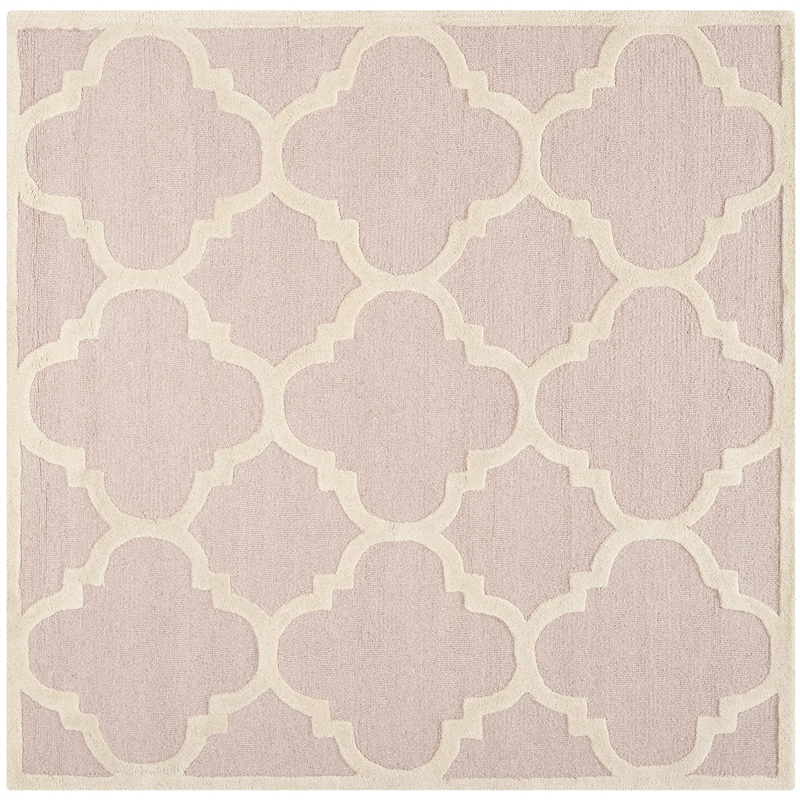 Safavieh Cambridge Light Pink Transitional Rug - Square 8'