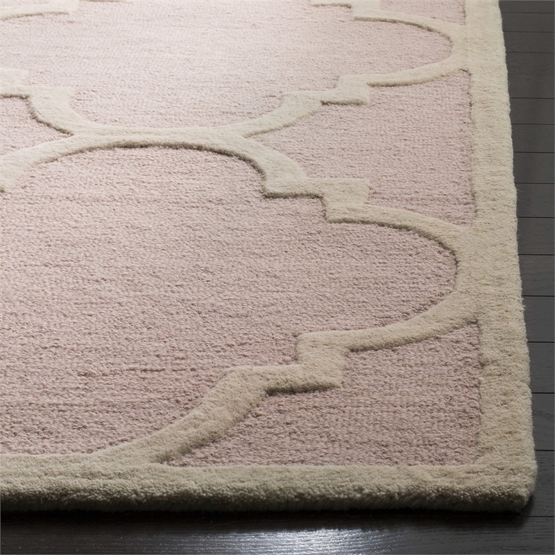 Safavieh Cambridge Light Pink Transitional Rug - Square 8'