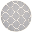Safavieh Cambridge Silver Transitional Rug - Round 6'