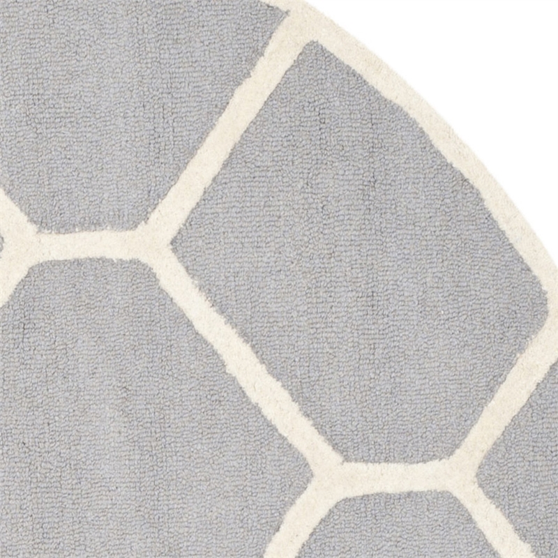 Safavieh Cambridge Silver Transitional Rug - Round 6'
