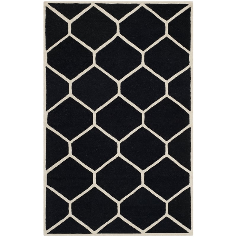 Safavieh Cambridge Black Transitional Rug - 5' x 8'