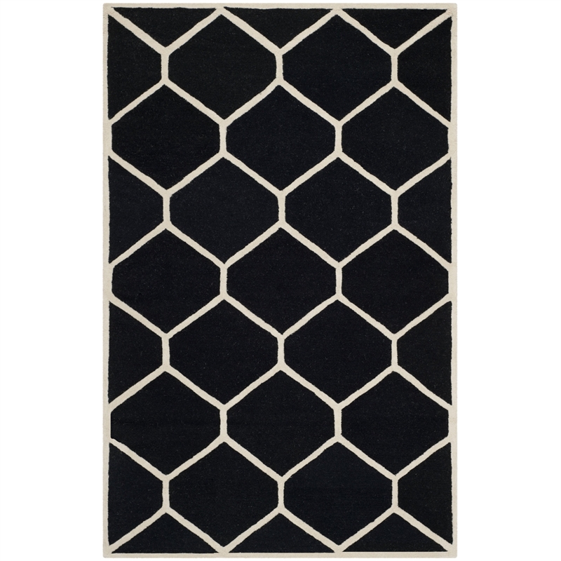 Safavieh Cambridge Black Transitional Rug - 6' x 9'