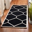 Safavieh Cambridge Black Transitional Rug - Runner 2'6