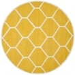 Safavieh Cambridge Gold Transitional Rug - Round 6'