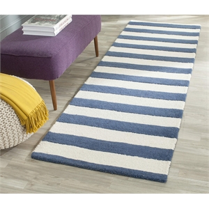 Safavieh Cambridge Navy Transitional Rug - Runner 2'6&quot x 8'