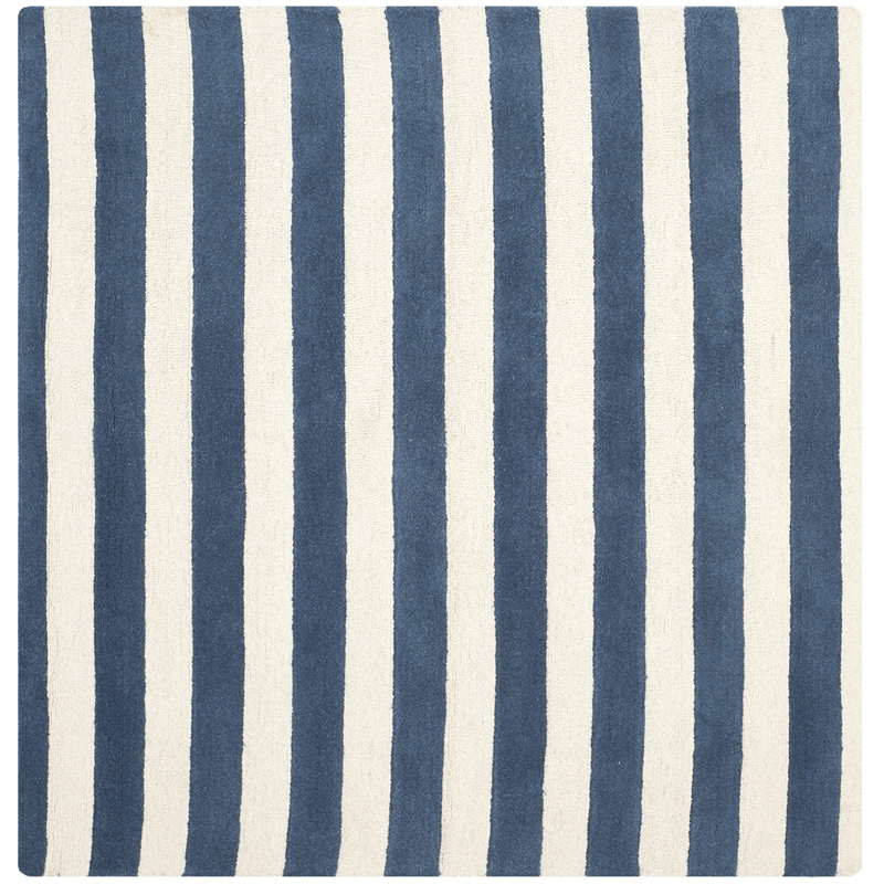 Safavieh Cambridge Navy Transitional Rug - Square 6'