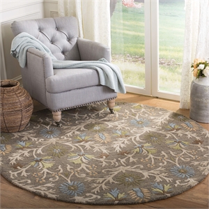 Safavieh Cambridge Moss Transitional Rug - Round 10'