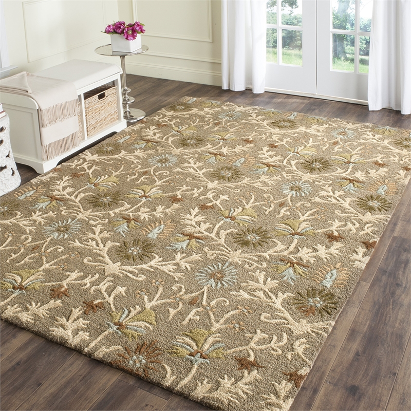 Safavieh Cambridge Moss Transitional Rug - Square 4'