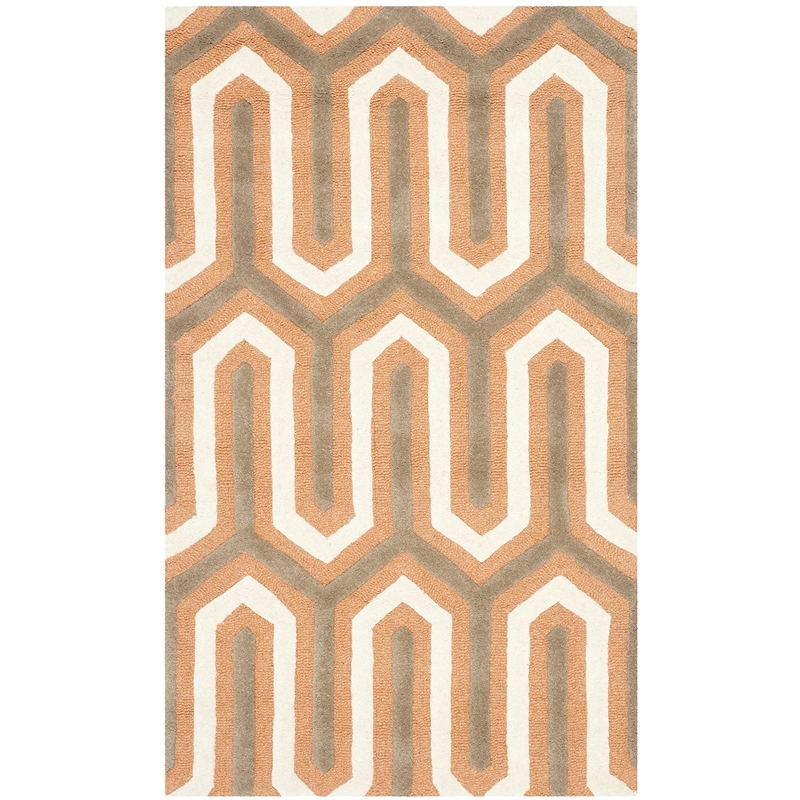 Safavieh Cambridge Orange Transitional Rug - 3' x 5'