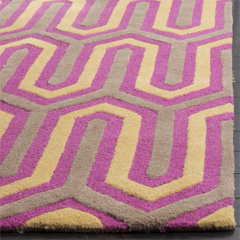 Safavieh Cambridge Orange Transitional Rug - 5' x 8'