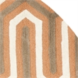 Safavieh Cambridge Orange Transitional Rug - Round 6'